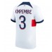 Maillot de foot Paris Saint-Germain Presnel Kimpembe #3 Extérieur vêtements 2023-24 Manches Courtes